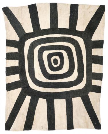 Ömie Artists, Ilma Ugiobari (Ajikum’e)- Swe Maja’e ohu’o ugo une – The eye of the morning Sun (with radiating rays of the Sun and bird’s egg), 2025 , #25-001