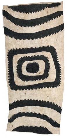 Ömie Artists, Ilma Ugiobari (Ajikum’e)- Jovo uovo’e (Hijomiono’o ahihe) – Deep pool of water in a small creek (Ancestors’ custom mirror), 2025, #25-002