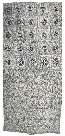 Ömie Artists, Ilma Ugiobari (Ajikum’e)- Ujawé sin’e sor’e, ugo un’e, webo’uhe, vinohu’e, siha’e, ohu’o dahoru’e – Initiation rite body tattoo designs, bird’s egg, tail of the cuscus, design of the navel (bellybutton), fruit of the Sihe tree, and Omie mountains, 2025 , #25-011